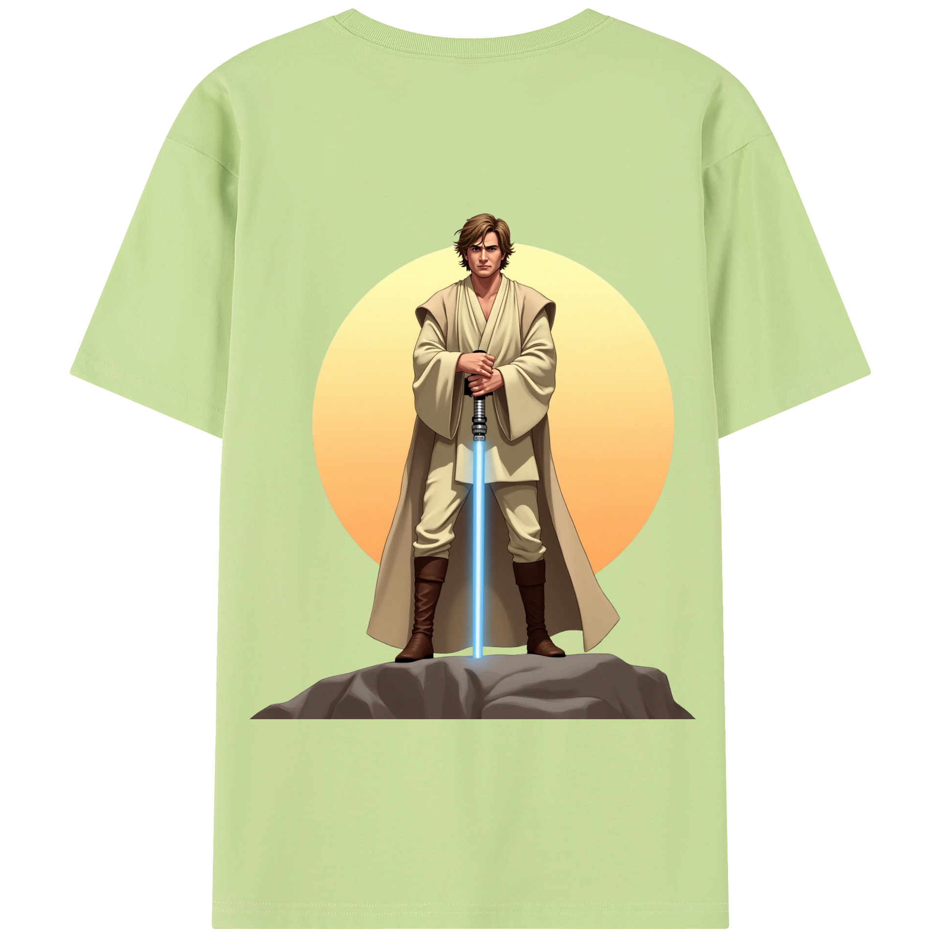 （画像用） スター・ウォーズ Star Wars 綿100％半袖Tシャツ（背面プリント）
